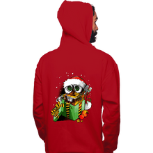 Load image into Gallery viewer, Daily_Deal_Shirts Pullover Hoodies, Unisex / Small / Red Christmas Robot
