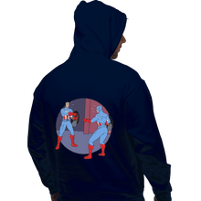 Load image into Gallery viewer, Shirts Zippered Hoodies, Unisex / Small / Navy Captain Americas
