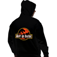 Load image into Gallery viewer, Daily_Deal_Shirts Pullover Hoodies, Unisex / Small / Black Must Go Faster
