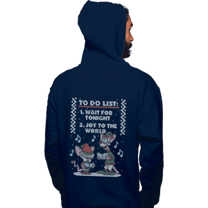 Shirts Pullover Hoodies, Unisex / Small / Navy Christmas List