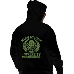Shirts Zippered Hoodies, Unisex / Small / Black Miskatonic University