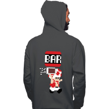 Load image into Gallery viewer, Shirts Pullover Hoodies, Unisex / Small / Charcoal To The Bar, Toad!
