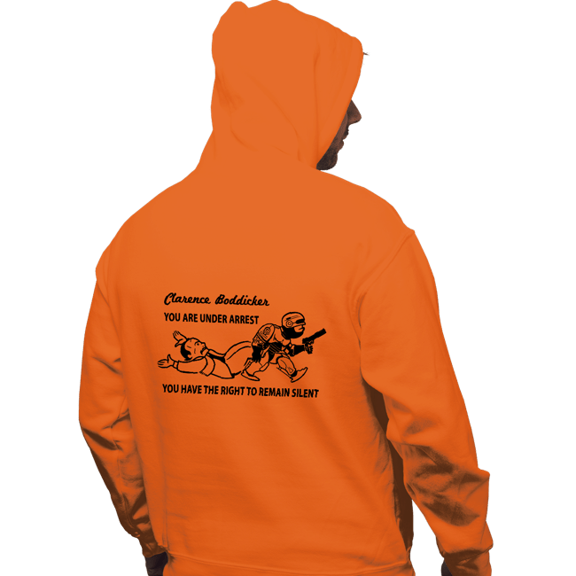 Daily_Deal_Shirts Pullover Hoodies, Unisex / Small / Orange Go Directly To Jail, Creep