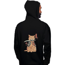 Load image into Gallery viewer, Shirts Zippered Hoodies, Unisex / Small / Black Catana
