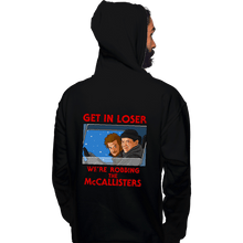 Load image into Gallery viewer, Daily_Deal_Shirts Pullover Hoodies, Unisex / Small / Black Get In Loser

