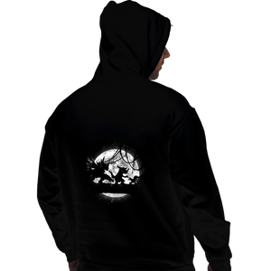 Daily_Deal_Shirts Pullover Hoodies, Unisex / Small / Black Moonlight Digivolution