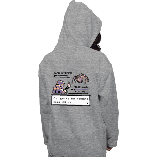 Secret_Shirts Pullover Hoodies, Unisex / Small / Sports Grey Pocket Thing