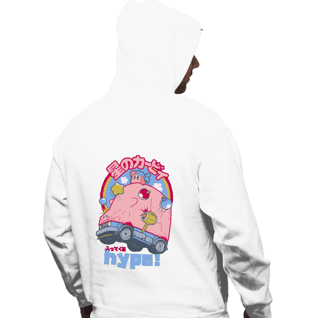 Daily_Deal_Shirts Pullover Hoodies, Unisex / Small / White Pink Hype!