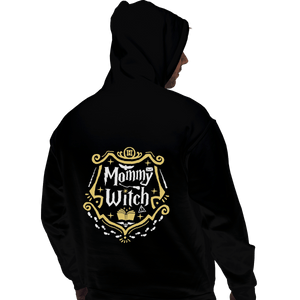 Shirts Zippered Hoodies, Unisex / Small / Black Mommy Witch