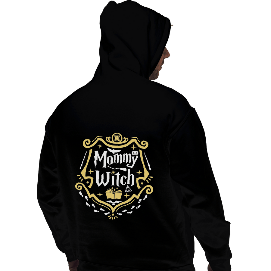 Shirts Zippered Hoodies, Unisex / Small / Black Mommy Witch