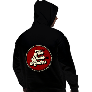 Shirts Pullover Hoodies, Unisex / Small / Black The Dude Abides...