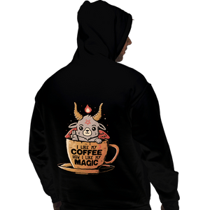 Secret_Shirts Pullover Hoodies, Unisex / Small / Black Black Coffee Cup