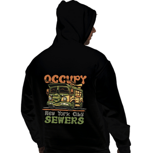 Daily_Deal_Shirts Pullover Hoodies, Unisex / Small / Black The Turtle Van