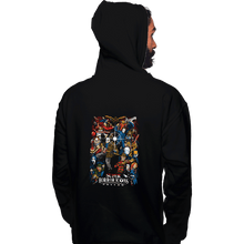 Load image into Gallery viewer, Daily_Deal_Shirts Pullover Hoodies, Unisex / Small / Black Super Horror Icons
