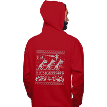 Load image into Gallery viewer, Secret_Shirts Pullover Hoodies, Unisex / Small / Red We Three Kings
