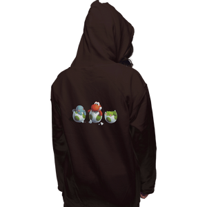 Shirts Pullover Hoodies, Unisex / Small / Dark Chocolate Start With Yoshi