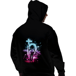 Shirts Pullover Hoodies, Unisex / Small / Black Saturn Storm