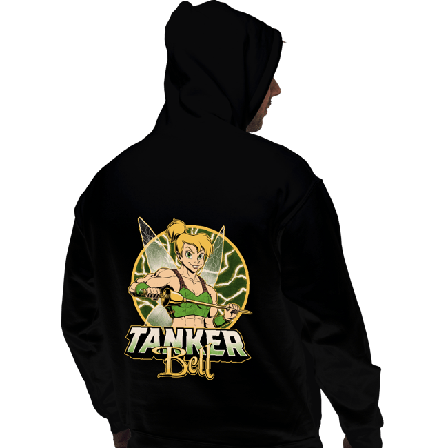 Daily_Deal_Shirts Pullover Hoodies, Unisex / Small / Black Tanker Bell