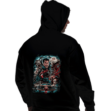 Load image into Gallery viewer, Daily_Deal_Shirts Pullover Hoodies, Unisex / Small / Black Kicking The Devil
