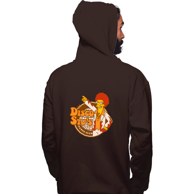 Shirts Pullover Hoodies, Unisex / Small / Dark Chocolate Disco Stu
