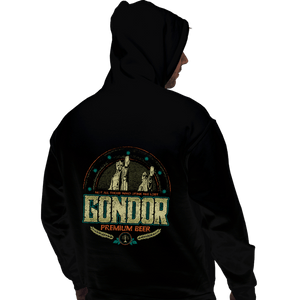 Daily_Deal_Shirts Pullover Hoodies, Unisex / Small / Black Gondor Beer