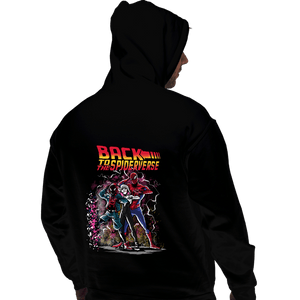 Secret_Shirts Pullover Hoodies, Unisex / Small / Black Back To The Spiderverse