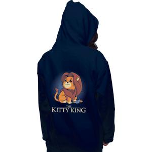 Shirts Pullover Hoodies, Unisex / Small / Navy The Kitty King