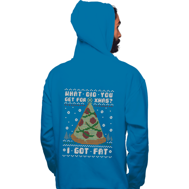 Shirts Pullover Hoodies, Unisex / Small / Sapphire Fatty Christmas