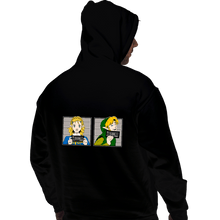 Load image into Gallery viewer, Shirts Pullover Hoodies, Unisex / Small / Black Arrested In Hyrule

