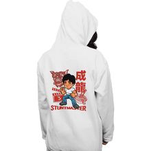 Load image into Gallery viewer, Shirts Pullover Hoodies, Unisex / Small / White Stuntmaster
