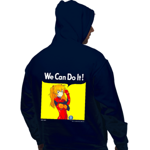 Shirts Pullover Hoodies, Unisex / Small / Navy We Can Do It Shinji