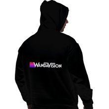 Load image into Gallery viewer, Shirts Pullover Hoodies, Unisex / Small / Black RetroVision
