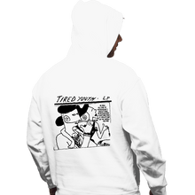Load image into Gallery viewer, Shirts Pullover Hoodies, Unisex / Small / White Tired Youth
