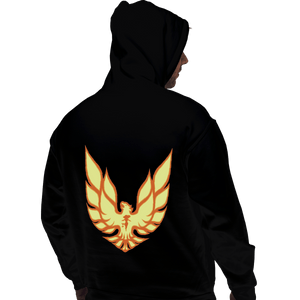 Shirts Pullover Hoodies, Unisex / Small / Black Dark Phoenix Firebird