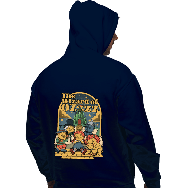 Daily_Deal_Shirts Pullover Hoodies, Unisex / Small / Navy The Wizard Of Sleep