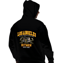 Load image into Gallery viewer, Shirts Pullover Hoodies, Unisex / Small / Black L.A. Hitmen
