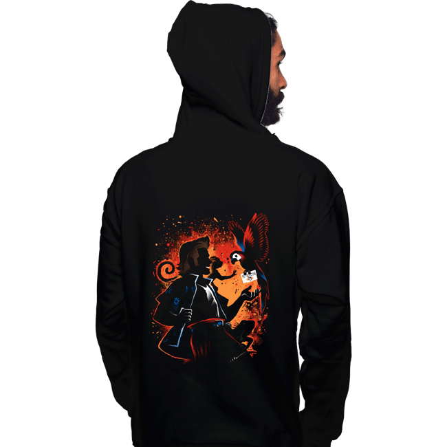 Daily_Deal_Shirts Pullover Hoodies, Unisex / Small / Black Pet Detective