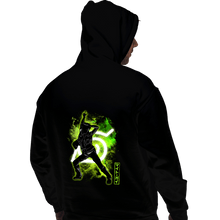 Load image into Gallery viewer, Shirts Pullover Hoodies, Unisex / Small / Black Cosmic Might Guy
