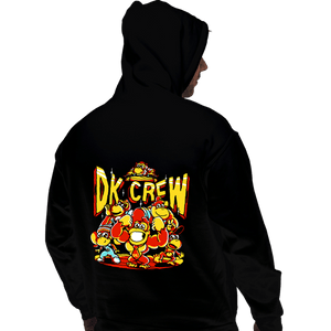 Daily_Deal_Shirts Pullover Hoodies, Unisex / Small / Black DK Crew