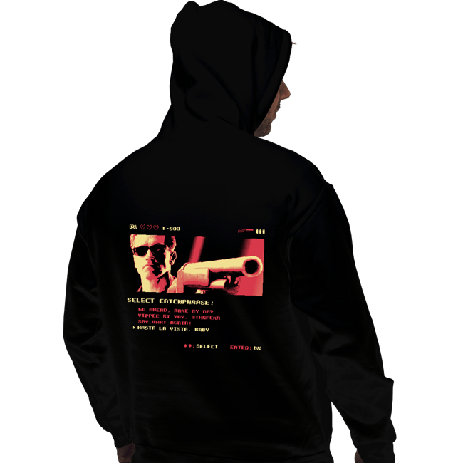 Shirts Pullover Hoodies, Unisex / Small / Black Hasta La Vista Select