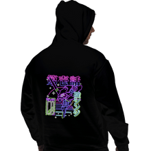 Load image into Gallery viewer, Shirts Pullover Hoodies, Unisex / Small / Black Neon EVA
