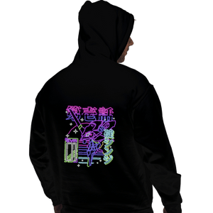 Shirts Pullover Hoodies, Unisex / Small / Black Neon EVA