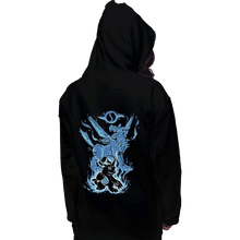 Load image into Gallery viewer, Shirts Pullover Hoodies, Unisex / Small / Black Digital Friendship Within
