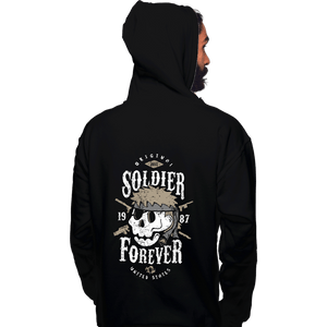 Shirts Pullover Hoodies, Unisex / Small / Black Soldier Forever