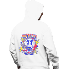 Load image into Gallery viewer, Shirts Pullover Hoodies, Unisex / Small / White Bomber Victory
