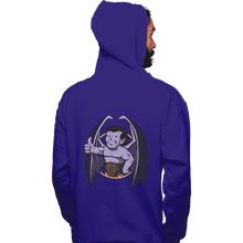 Load image into Gallery viewer, Shirts Zippered Hoodies, Unisex / Small / Violet Vault Gargoyle
