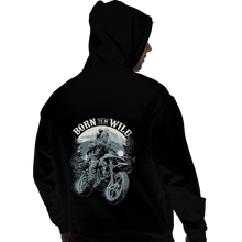 Load image into Gallery viewer, Shirts Pullover Hoodies, Unisex / Small / Black Born To Be Wild Deal
