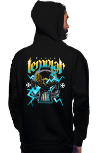 Sold_Out_Shirts Pullover Hoodies, Unisex / Small / Black Black Templar Metal