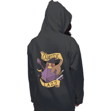 Load image into Gallery viewer, Shirts Pullover Hoodies, Unisex / Small / Charcoal Chaotic Lazy
