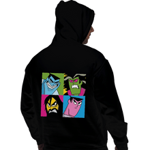 Load image into Gallery viewer, Shirts Pullover Hoodies, Unisex / Small / Black Pop Samurai
